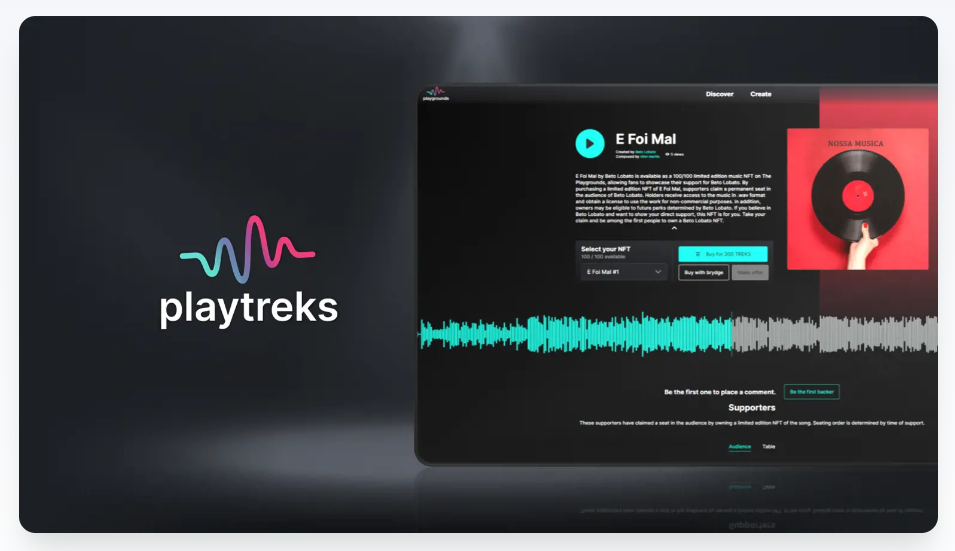 PlayTrek Music NFT Platform